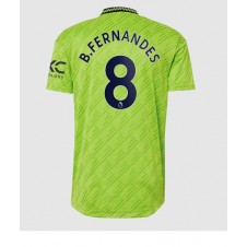 Manchester United Bruno Fernandes #8 Tredje Tröja 2022-23 Korta ärmar